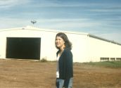 Heather and a typical PT Building